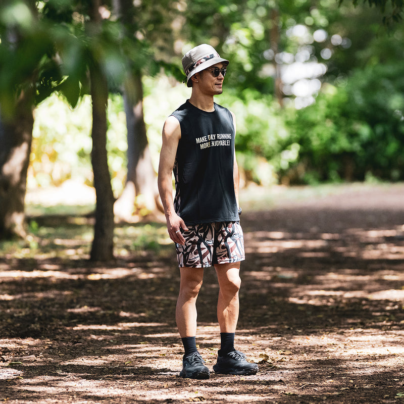 MMA_Takumi Okada Camo 7-pockets Shorts (Beige Camo)