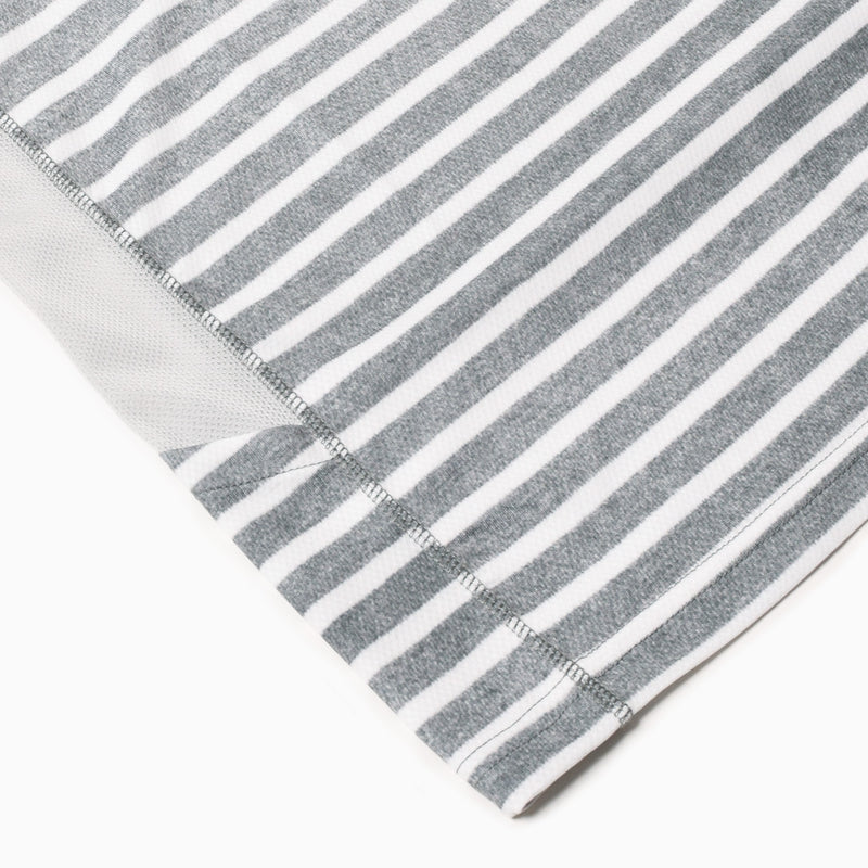 MMA Running Border Singlet (Gray_White)