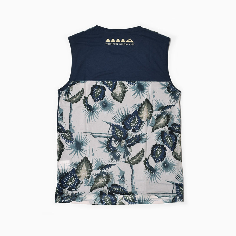 MMA Aloha Mesh Panel Sleeve-less (Navy)