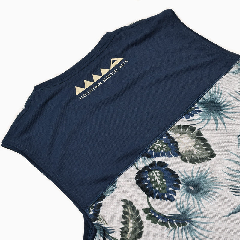 MMA Aloha Mesh Panel Sleeve-less (Navy)