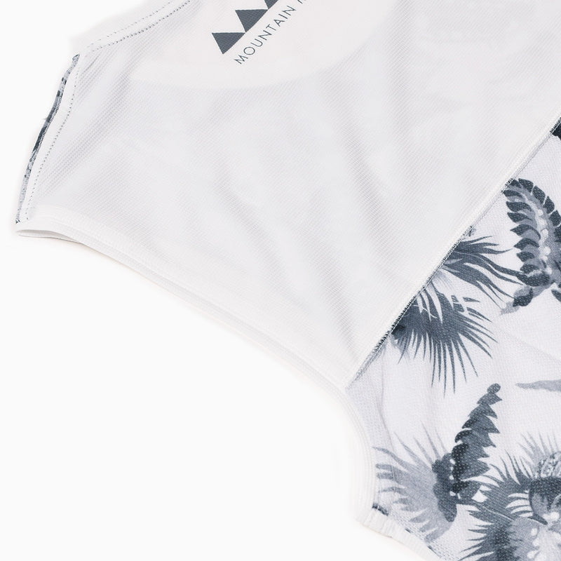 MMA Aloha Mesh Panel Sleeve-less (White)
