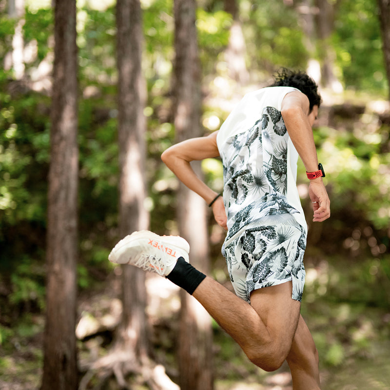 MMA Aloha Mesh Panel Sleeve-less (White)